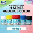 thumbnail image 2 of Mr. Hobby Aqueous H25 Gloss Sky Blue Acrylic Paint 10ml for Scale Models & Miniatures, 2 of 3