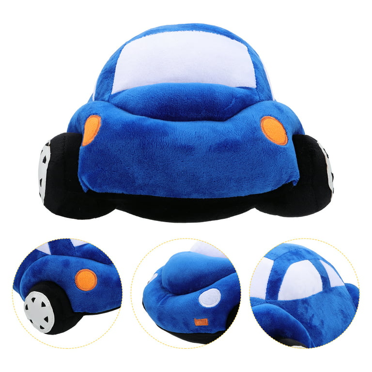 40cm Adorable Car Shaped Pillow Cartoon Plush Toy Car Pillow Creative Kids Gift