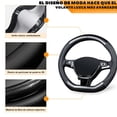 thumbnail image 2 of Funda Para Volante Fibra Carbono Gama Alta Forma Redonda 37-38cm, 2 of 4