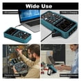thumbnail image 3 of Digital Oscilloscope 50Mhz Bandwidth, 2 Channels TFT Mini Oscilloscope, Signal Source, 2 In 1 Oscilloscope And Multimeter ,Easy to Use, 3 of 6