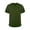 Army Green_014, variant on Domuza Scrub Tops for Men - Classic V-Neck Short Sleeve Top with Multiple Pockets, Side Slits Blue 2XL