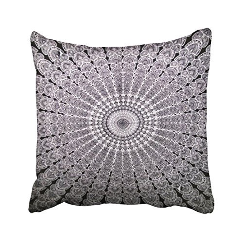 WinHome Decorative Custom Mandala Tapestry Hippie Tapestries Zippered