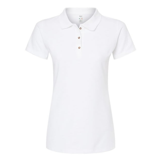 M&O 7600 Polo Ringspun pour Femmes