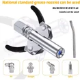 thumbnail image 2 of Upgrade Grease Coupler with Thick Springs, Simple Operation Fat Gun Coupler for Wide Application Grease Gun, Suitable for All Machinery &amp; Equipment Maintenance (17000 PSI), 2 of 5