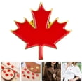 thumbnail image 2 of 12 pines de metal esmaltados con forma de hoja de arce del Día de Canadá para ropa, bolsos, sombreros, recuerdos patrióticos canadienses., 2 of 8