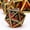 Gold Black Red, variant on Cusdie Metal DND Dice Set, 7 die Metal Polyhedral D&D Dice Set Serrated Edge Dice for DND Dungeons and Dragons TTRPG Role Playing Games