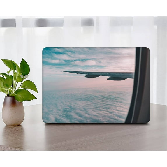 KSK KAISHEK Hard Protective Shell Case Cover Compatible MacBook Air 13" 2018 2019 2020 2021 2022 A1932 A2179 A2337 m1 + Black Keyboard Cover, Sky Series 0816