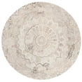 thumbnail image 2 of SAFAVIEH Marquee Georgiana Floral Area Rug, Beige/Ivory, 6' x 6' Round, 2 of 6
