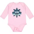 thumbnail image 3 of Inktastic Papa's First Mate Boys or Girls Long Sleeve Baby Bodysuit, 3 of 5