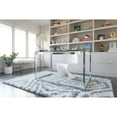 thumbnail image 4 of Loloi Kiara Shag KR-02-Ivory-Grey-5x8 Area Rug, 4 of 4