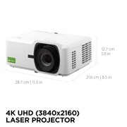 ViewSonic LX700-4K 4K UHD 3500 Lumens Laser Gaming Projector