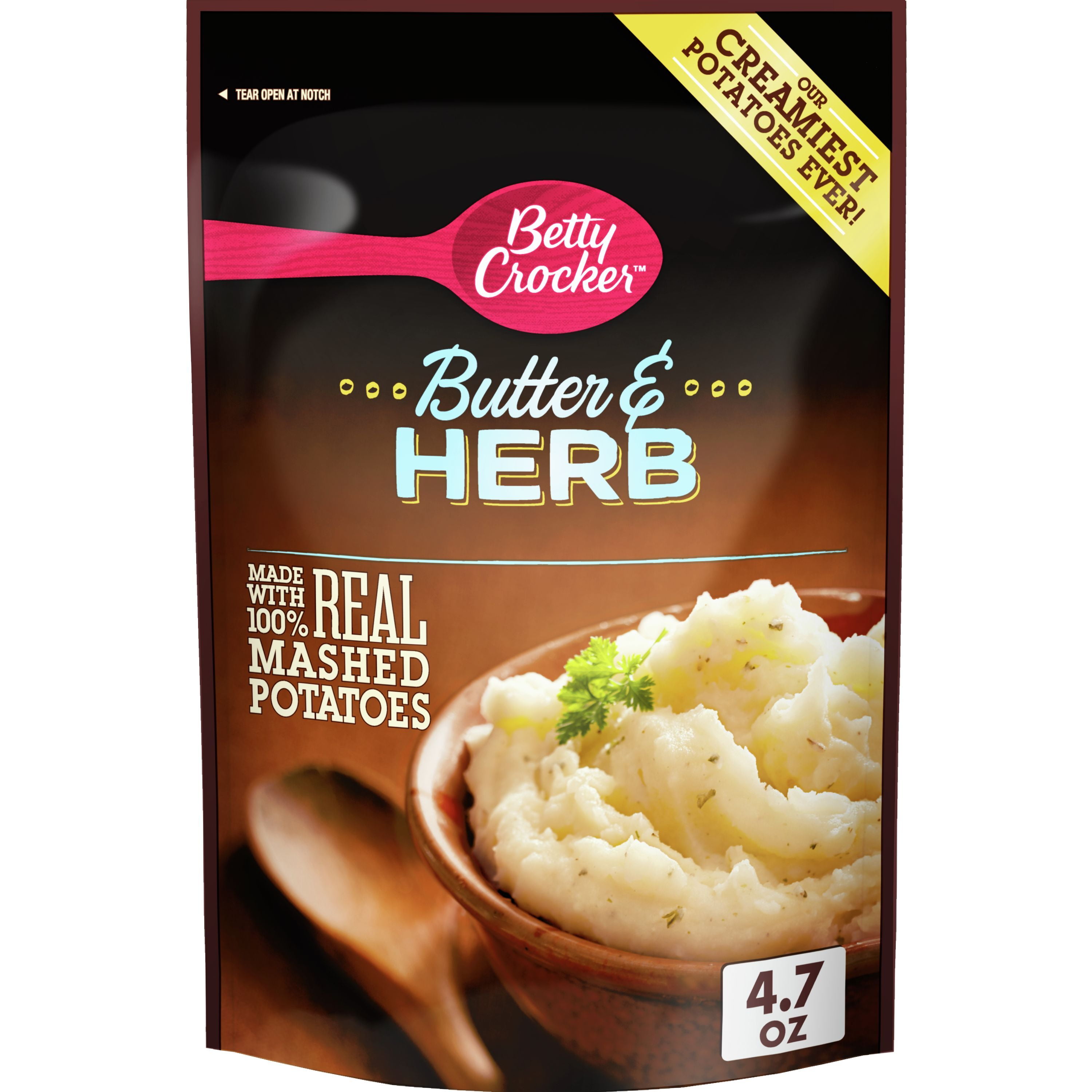 Betty Crocker Homestyle Butter and Herb Potatoes, 4.7 oz
