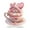 Pink A, variant on 5 Pack Valentine's Day Decorations Indoor Valentines Day Decor for for Table Office Desk Tabletop Centerpiece Acrylic Pink Cupcake Shaped Plaque Gift for Women Girlfriend Friends