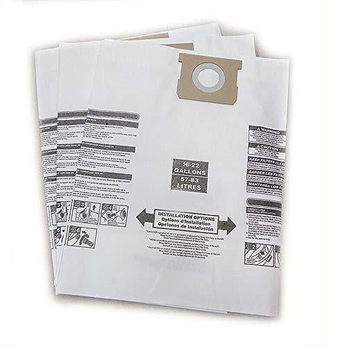DVC ProTeam 6qt 6.6L 100431 Micro Allergen Vacuum Cleaner Bags Made in USA [ 5 Bags ]