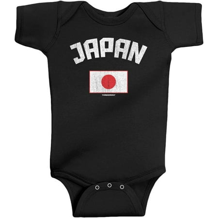 

Unisex Baby Japan Japanese Flag Bodysuit