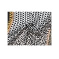 thumbnail image 5 of Allegra K Women's Houndstooth Leopard Print Square Scarf Kerchief Neckerchief, 5 of 5