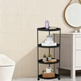 thumbnail image 6 of geerera Freestanding Bathroom Shelf, Corner Storage Rack for Toiletries, Bathroom Organizer, Space Saving Shelf, 6 of 6