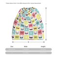 thumbnail image 3 of Pofeuu Cute French Bulldog Print Multifunction Beanie Hat for Men Women Fashion Scarf Soft Stretch Skull Cap, 3 of 8