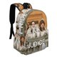 thumbnail image 2 of Orgullo y Prejuicio-theme Backpack, Campus style schoolbag Bookbag with Adjustable Shoulder Straps And Large Zip Compartment, Unisex Travel Bags.42x30x15cm, 2 of 6
