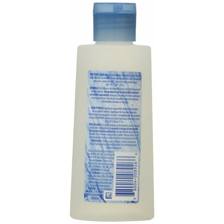 K-Y Liquid Personal Lubricant, 5 oz, Water-Based Formula for Comfort -  Walmart.com