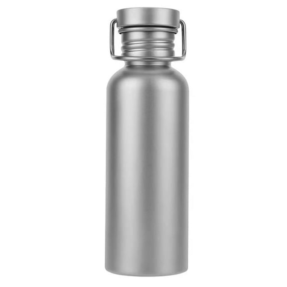 TOP! Titanium Water Bottle 600ml - Ultralight, Leak-Proof, Reusable Sport for Cycling, Hiking, Camping