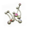 thumbnail image 3 of Professional Piercing Kit 13 Pcs Surgical Steel Belly Button Ring 14g, 3 of 7