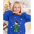 thumbnail image 4 of Tstars Girls Ugly Christmas Sweatshirts Unicorn Xmas Tstars Girls Ugly Christmas Unicorn Xmas Tree Dress Cute Ugly Christmas Toddler Tree Dress Cute Ugly Christmas Toddler Kids Sweatshirt Ugly Xmas, 4 of 6