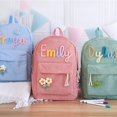thumbnail image 3 of 2025 estilo explosivo transfronterizo escuela primaria mochila escolar personalizada lindo hombro para hombres y mujeres pana mochila para niños fábrica al por mayor, 3 of 9