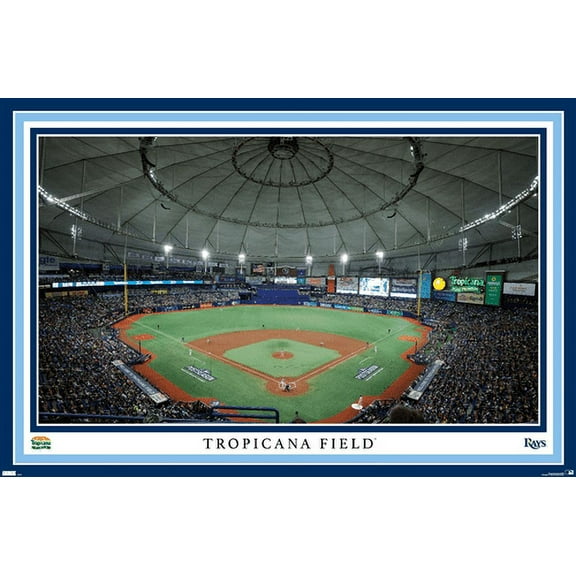MLB Tampa Bay Rays - Tropicana Field 22 Wall Poster, 22.375" x 34"
