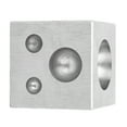 thumbnail image 1 of Dapping Block, Jewelry Processing Wear Resistant Metal Forming Doming Block  For Metal Making For Jewelry Store For Jeweler For Home 25 X 25mm / 1 X 1in,50 X 50mm / 2 X 2in,60 X, 1 of 8