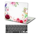 thumbnail image 1 of KSK KAISHEK Hard Shell Cover for MacBook Air 13.6 inchs m2 with Touch Bar Type C + Black Keyboard Cover Model: A2681 (Flowers 132_5), 1 of 5