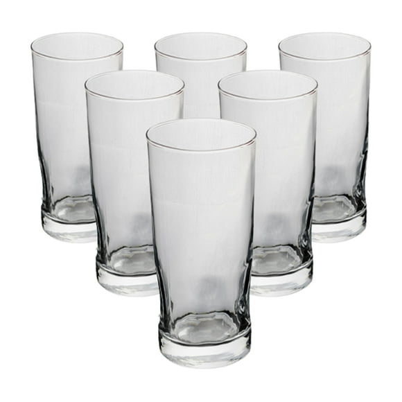 Set de 6 Vasos Transparentes 470 ml