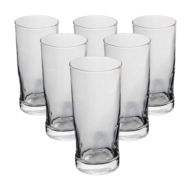 Set de 6 Vasos Transparentes 470 ml