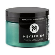 MEYSPRING Mica Pigment Powder for Epoxy Resin Art Shiny Malachite 50 gm
