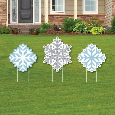 stakes decorations signs