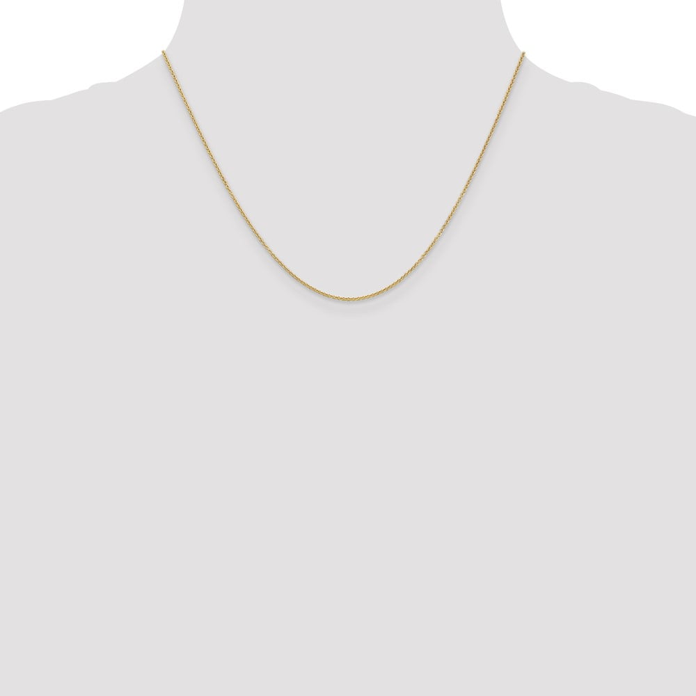 Primal Gold 14K Yellow Gold 1.2mm Cable Chain