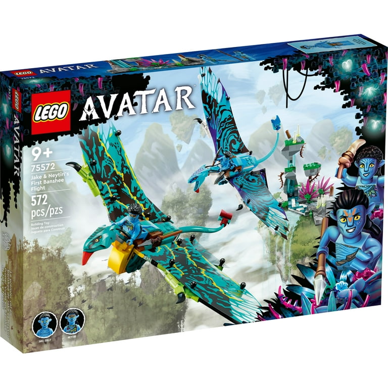 LEGO Avatar Jake & Neytiri's First Banshee Flight 75572 Building