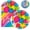 Hbd Balloons, variant on ANHXN Birthday Party Plates and Napkins Set ,Disposable Tableware – Plates and Napkins – All Ages Party
