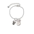 thumbnail image 2 of Delight Jewelry Silvertone Small Viking - Mascot Silvertone Discover Dream Explore Zoey Charm Bracelet, 6.5+2" Extender, 2 of 4