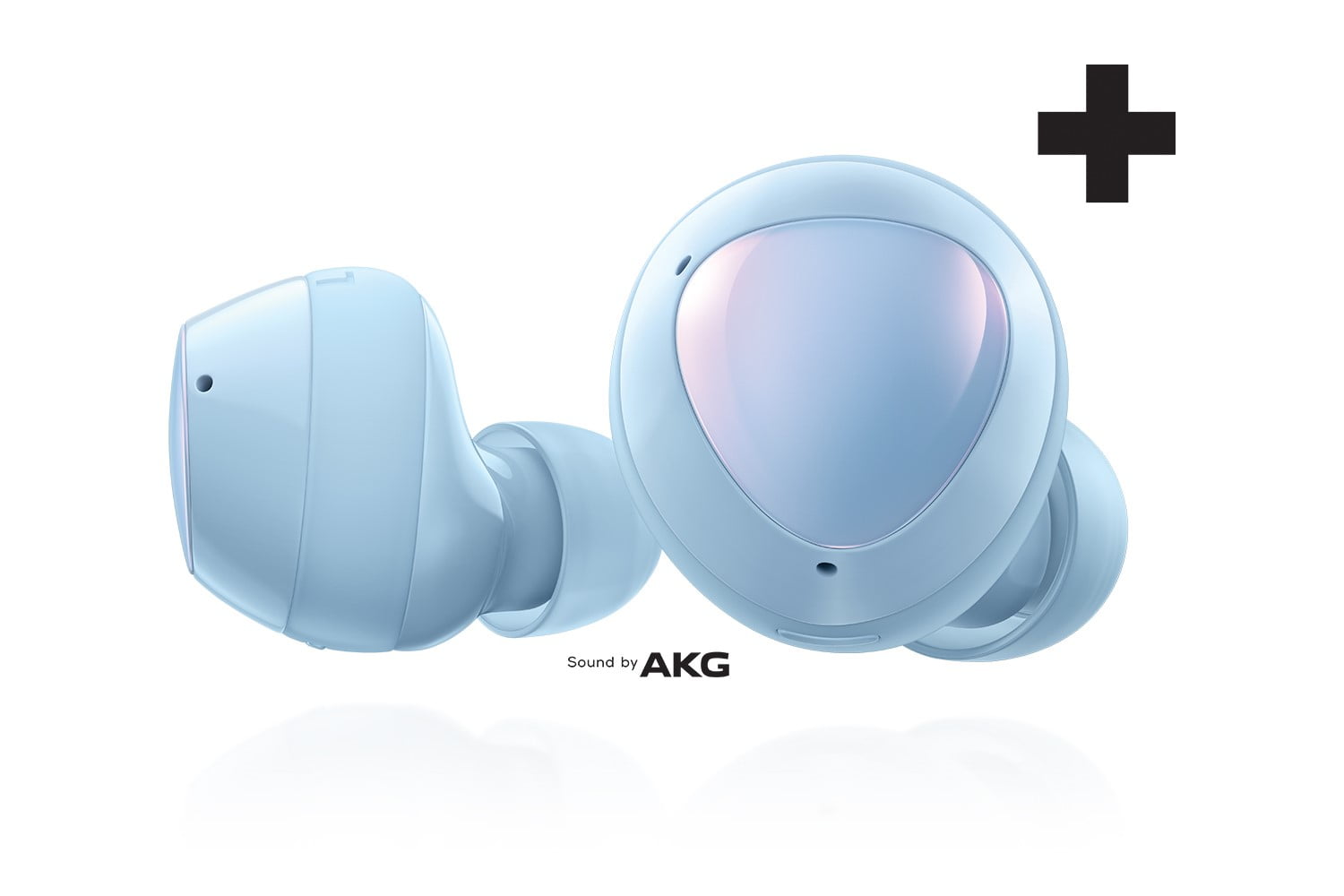 Pre-Owned Samsung Galaxy Buds+, Cloud Blue - Walmart.com