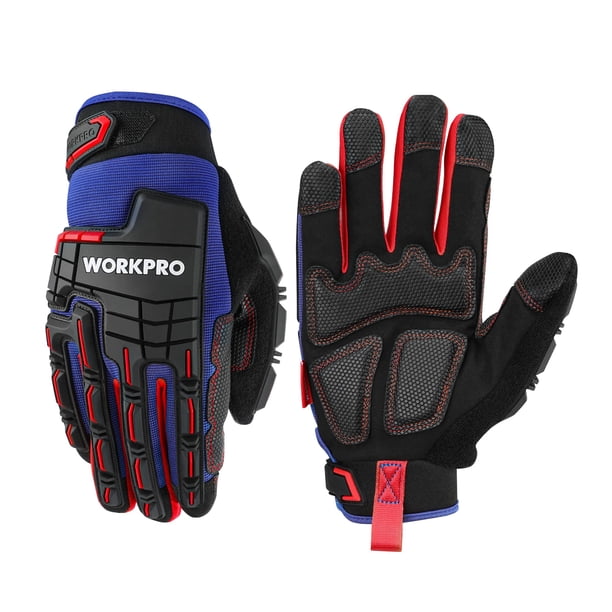 Guantes de trabajo WORKPRO Heavy Duty de piel sintética XL para hombre