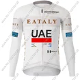 thumbnail image 3 of Maillot de ciclismo del equipo UAE 2024 de manga larga para el Giro de Italia, color rosa, ropa para ciclismo de carretera, camisetas para bicicleta de montaña, uniformes, 3 of 5