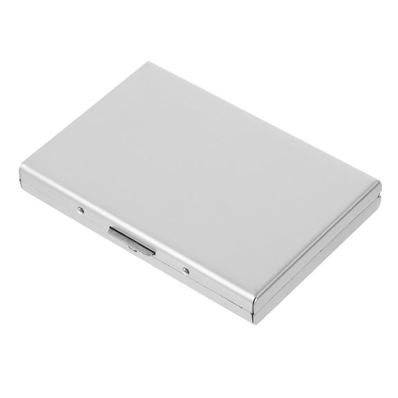 Raindrops  Stainless Steel Holder Credit Wallet Card Holders Women Silver