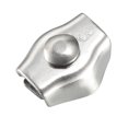 thumbnail image 3 of Unique Bargains 10Pcs, Stainless Steel Single Wire Rope Clip Cable Clamp for 1.5-2mm Rope, 3 of 4