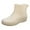 Beige, variant on Short Rain Boots Women Slip Rain Shoes Korean Version Solid Color Short Tube Water Shoes Womens Rubber Boots Black 37