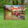 thumbnail image 2 of Be My Valentine's German Shepherd Truck Full of Love Flower Balloon Yard Sign Alsatian Dog Lover Gifts Outdoor Home Lawn Garden Porch Decor - 02029, 2 of 5