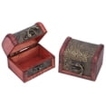 thumbnail image 2 of Caja de almacenamiento de joyas Jadeshay mini de Madera hecha A mano 2 piezas, 2 of 8