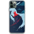 thumbnail image 1 of Étui de Téléphone Transparente en Verre Noir Princesse Imperméable Testée Compatible avec iPhone 6 Plus/6s Plus 5.5 Pouces, 1 of 4