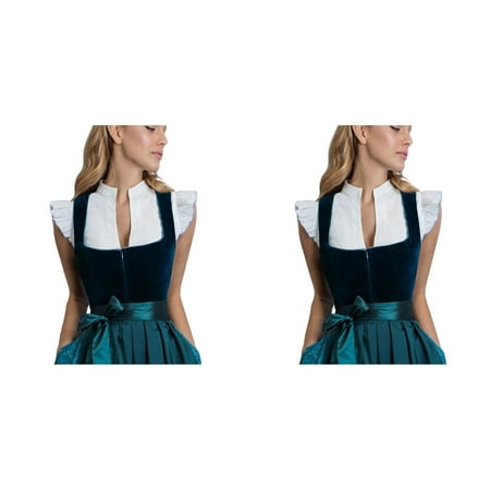 2 Pack Germany Oktoberfest Womens Vintage Dirndl Dress Short Sleeve Dress Stage Performance Dress Tank Vest Tops And Lingerie Set Lingerie for Women Lace plus Size Christmas Lingerie for