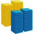 thumbnail image 2 of Serviettes en Microfibre Simpli-Magic Chiffon de Nettoyage en Microfibre Rouleau de Valeur 200 Unités, Serviettes en Microfibre Déchirables, 12 Pouces x 12 Pouces, Chiffons Réutilisables Lavables (Bleu/jaune), 2 of 4